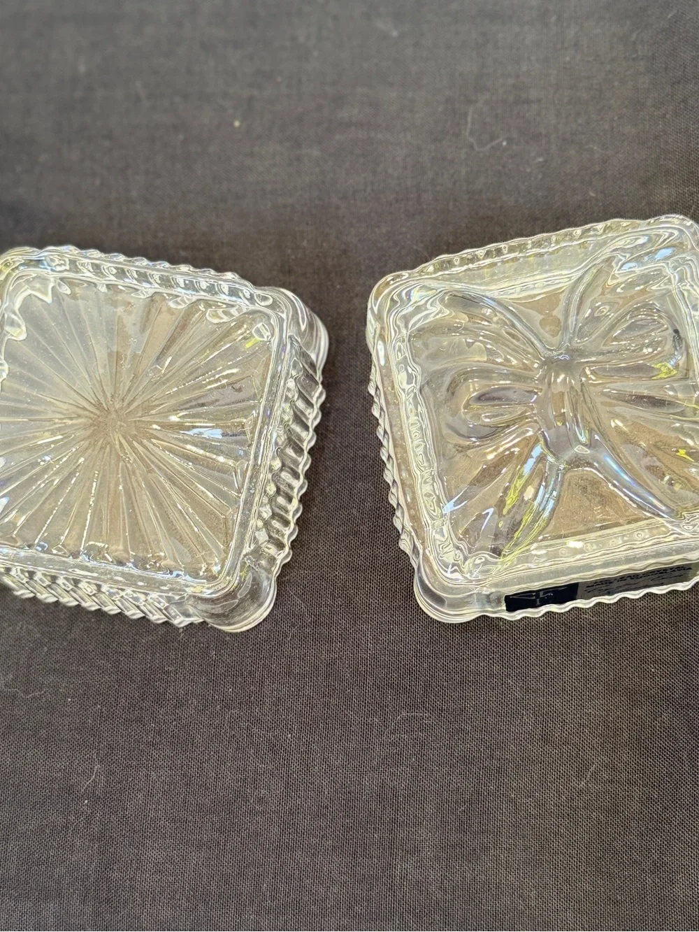 24% Lead Crystal Clear Trinket Box